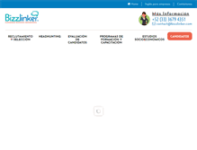 Tablet Screenshot of bizzlinker.com